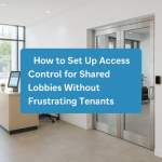 How to Set Up Access Control for Shared Lobbies Without Frustrating Tenants