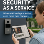 Security as a Service: Why Multifamily Properties Need More Than Cameras