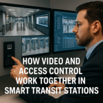 How Video and Access Control Work Together in Smart Transit Stations