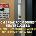 From Break Room Doors to Server Closets: The Most Overlooked Access Points in City Buildings